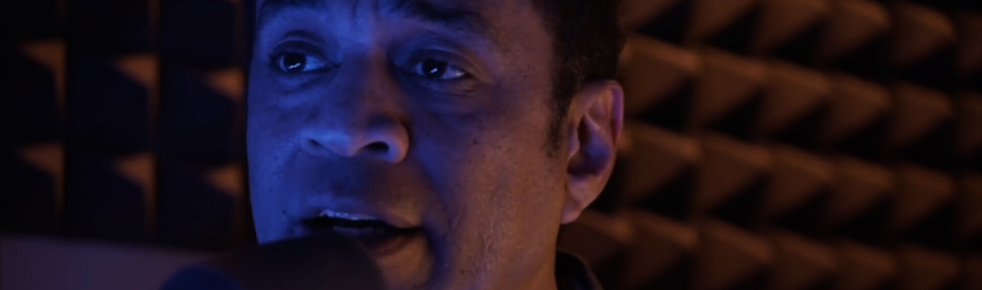 Picture of Harry Lennix performing as DJ Terrance Palmer.